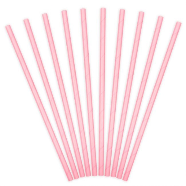 Paper Straws - Pink